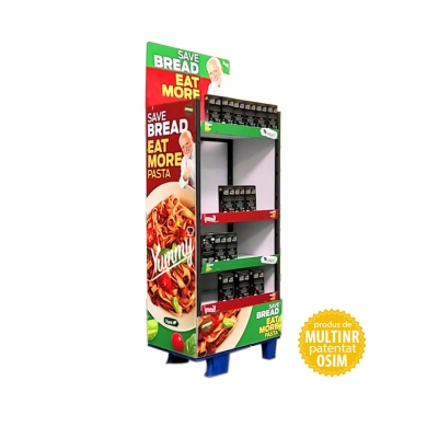 Metal, frame, POP, display, retail store Metalic POP display retail store