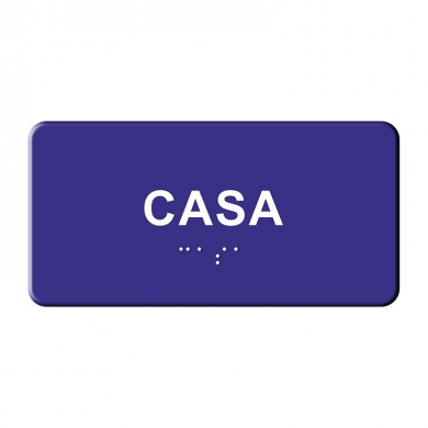 Indicatoare tactile BRAILLE - CASA