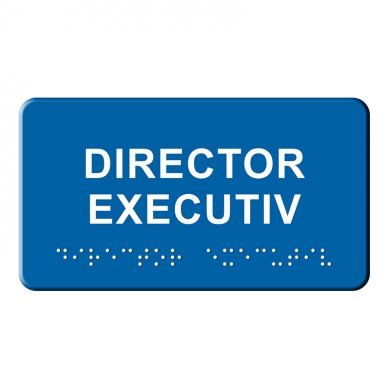 indicator tactil Braille - DIRECTOR EXECUTIV