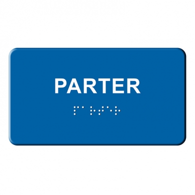 Indicator tactil Braille - PARTER