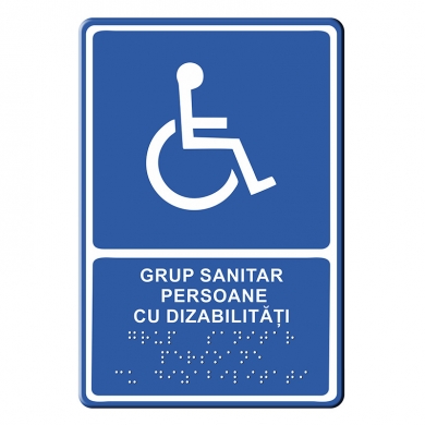 Indicator Tactil Braille Sanitar