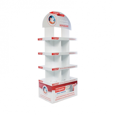 Stand promovare produse din carton 006